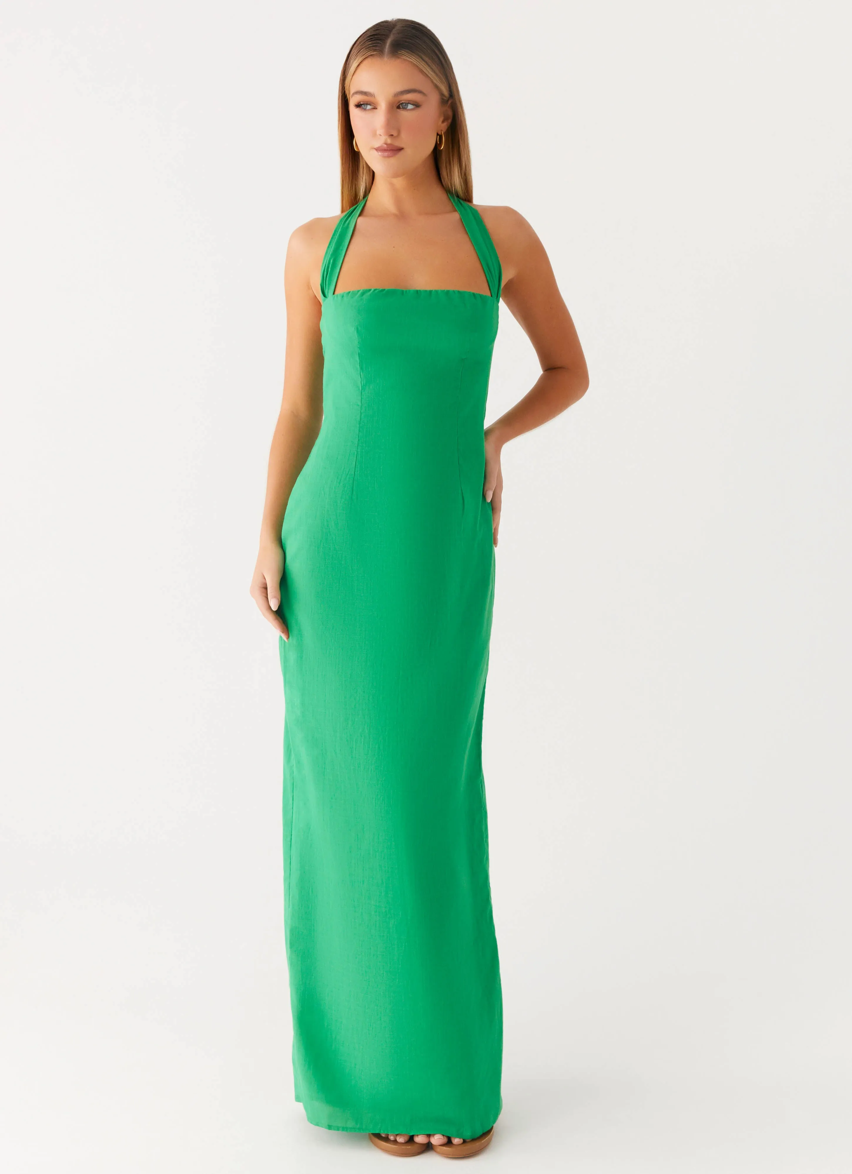 Allyse Maxi Dress - Cactus Soft Feel Shade Soft