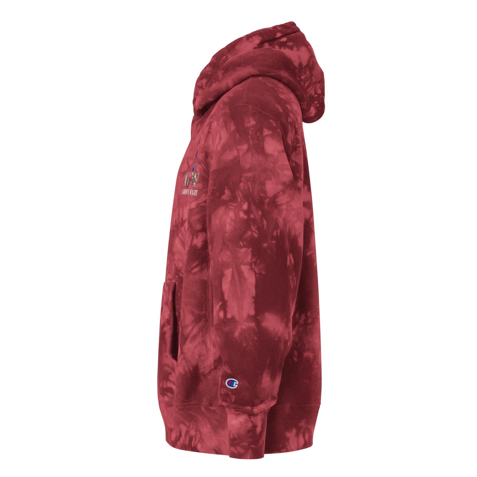 GMF Champion tie-dye hoodie
