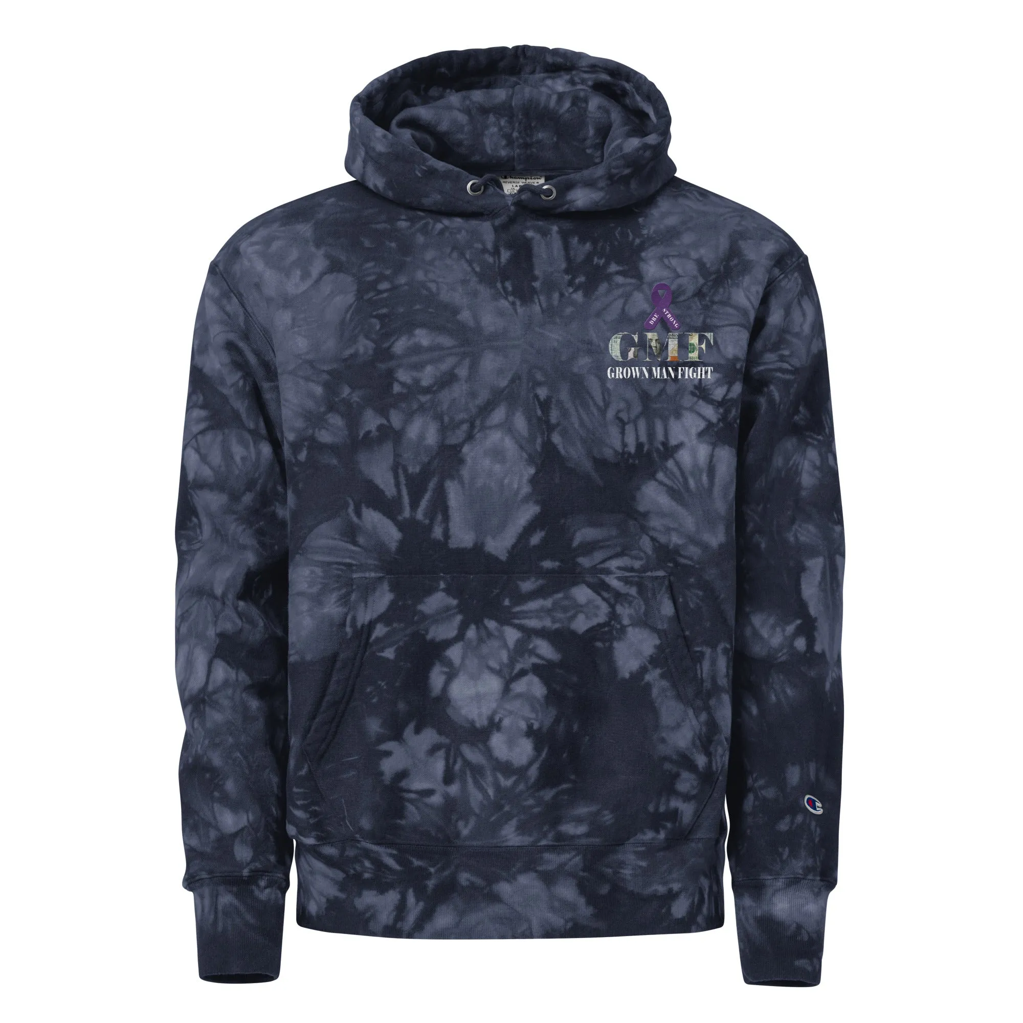 GMF Champion tie-dye hoodie