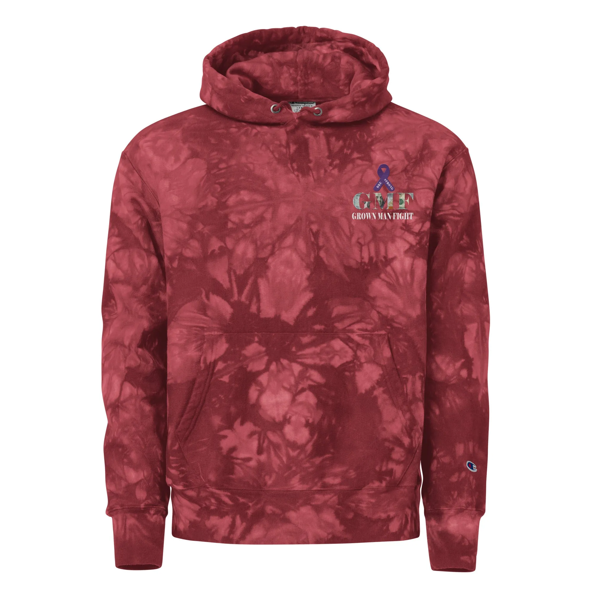 GMF Champion tie-dye hoodie