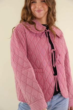 Go-Getter Girl Jacket Compact Jacquard Weave EasyCare Material