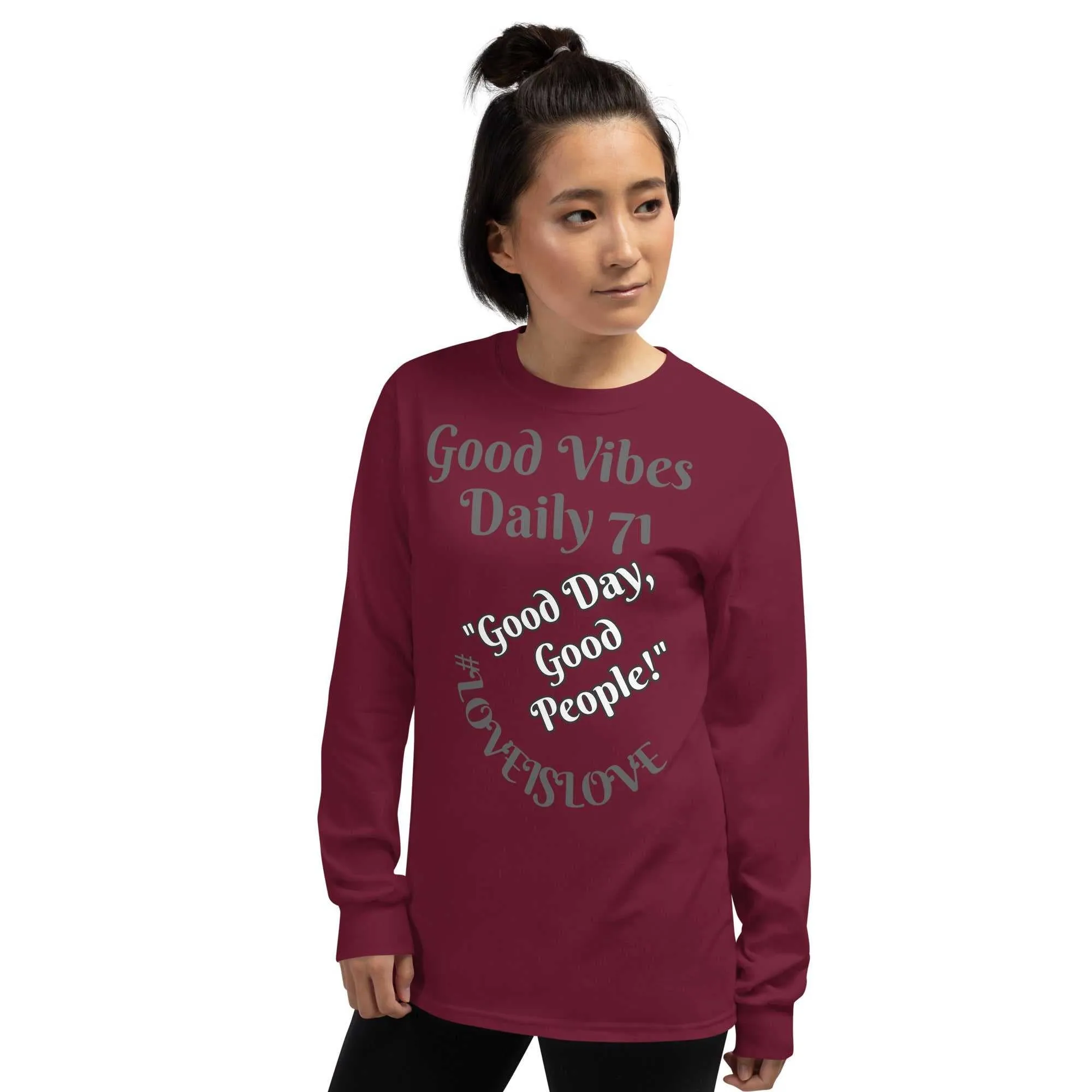 Good Vibes Men’s Long Sleeve Shirt
