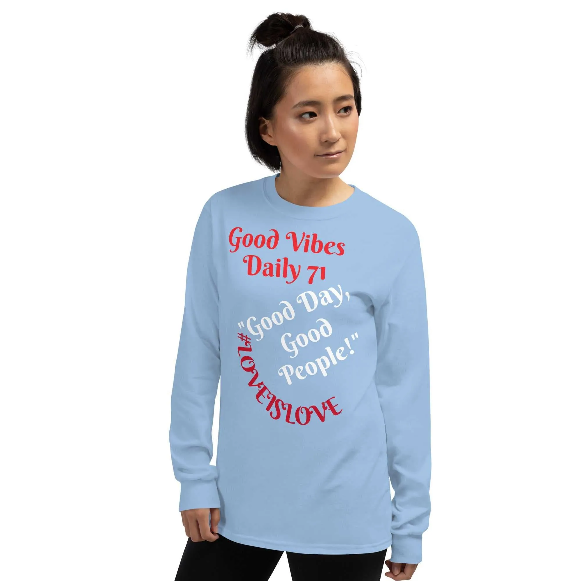 Good Vibes Men’s Long Sleeve Shirt
