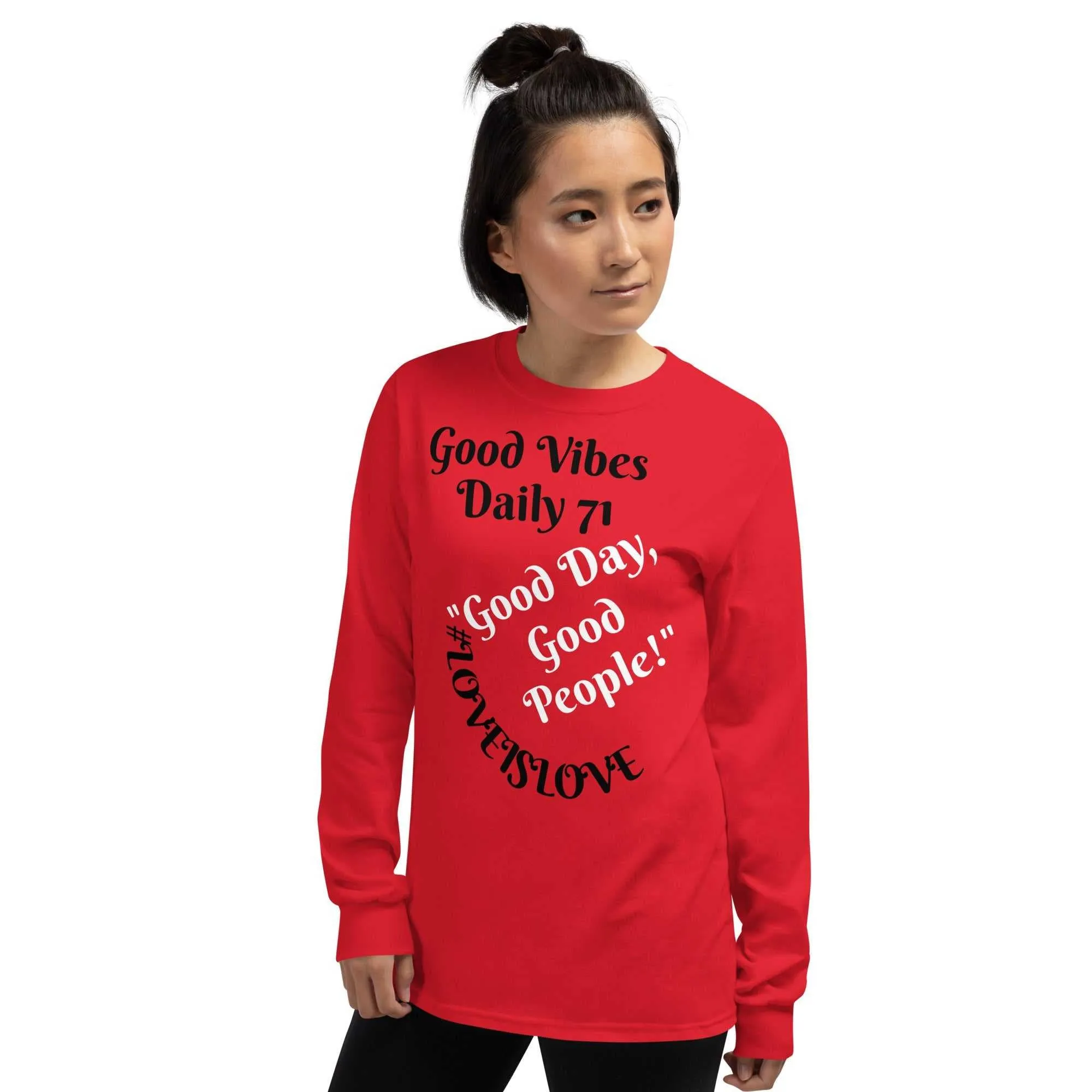 Good Vibes Men’s Long Sleeve Shirt