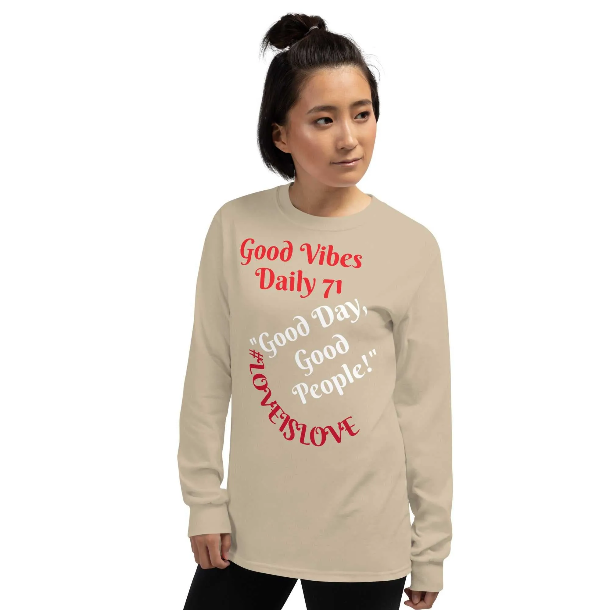 Good Vibes Men’s Long Sleeve Shirt