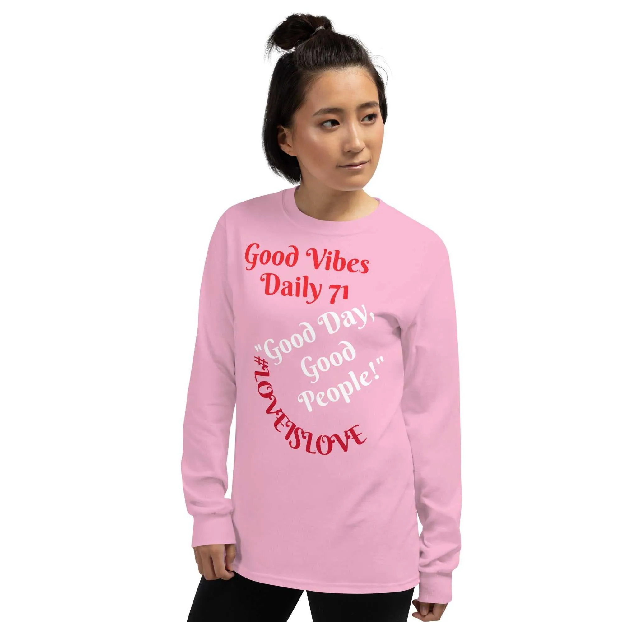 Good Vibes Men’s Long Sleeve Shirt