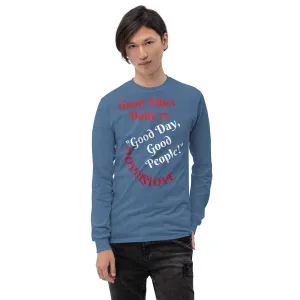 Good Vibes Men’s Long Sleeve Shirt