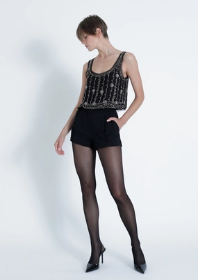 Grace Shorts Light Waist Flared bottom