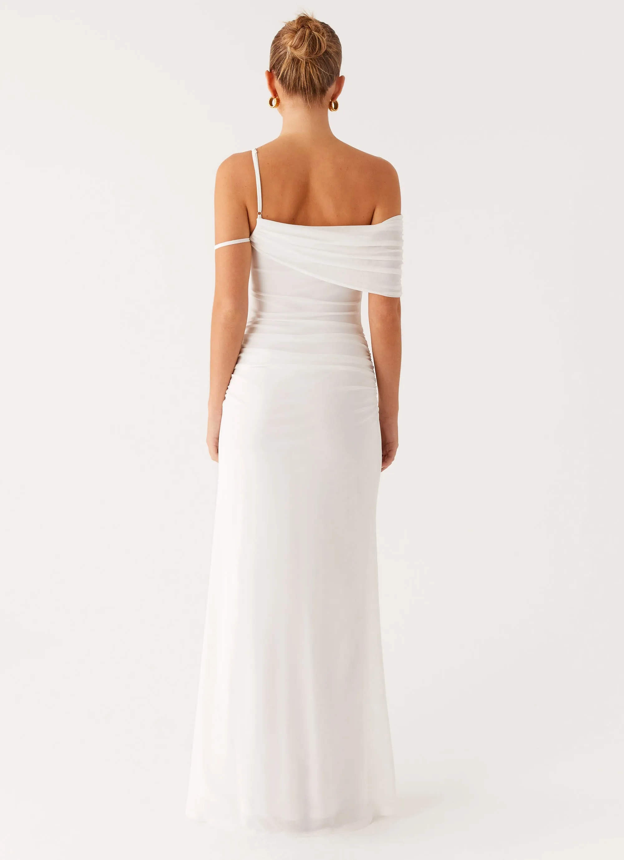 Sleek Appearance Conquer Maxi Dress - Off White