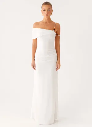 Urban Minimalism Inner Glow Conquer Maxi Dress - Off White