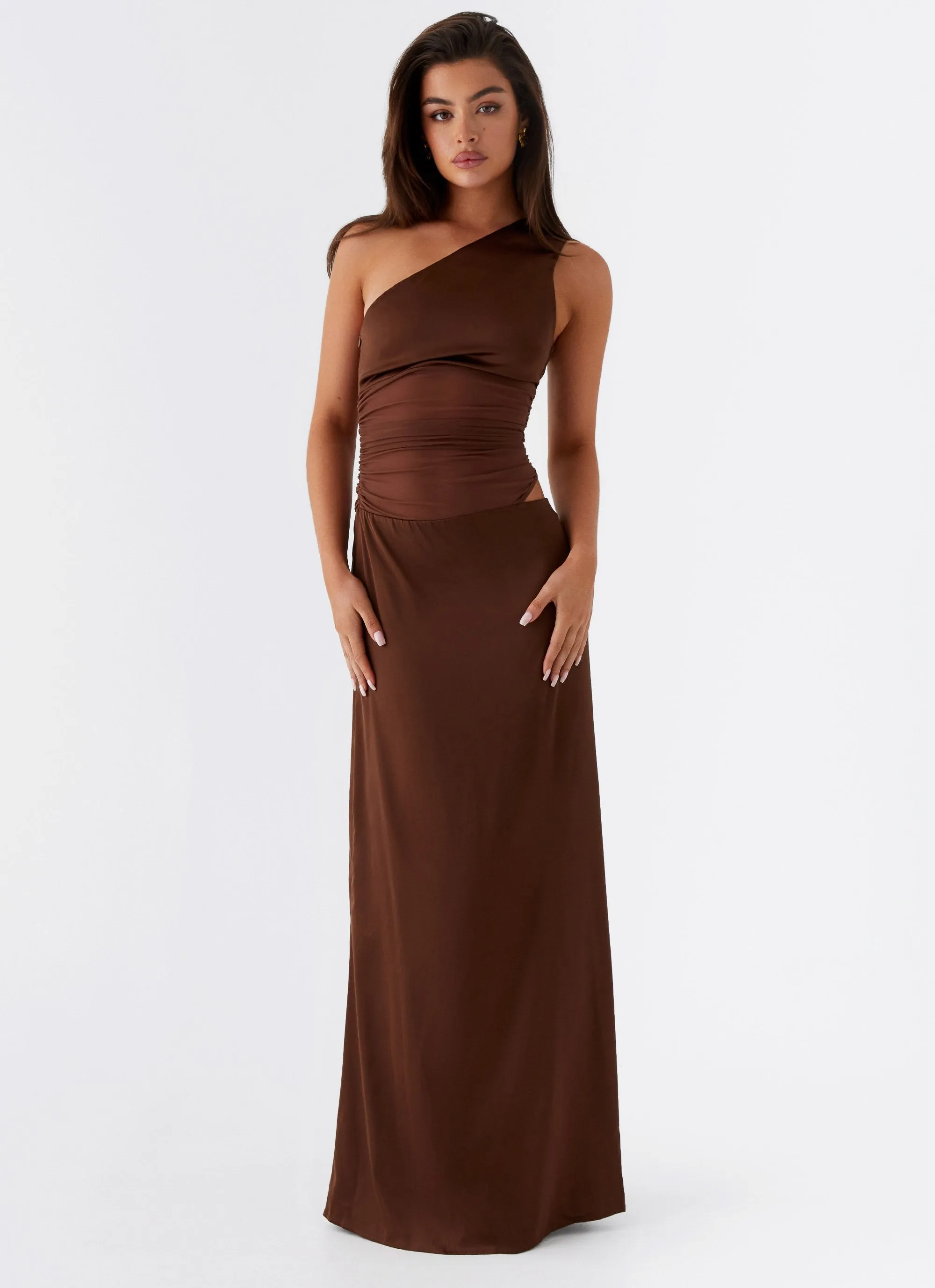 Perfectly Fit Look Juliette Maxi Dress - Chocolate