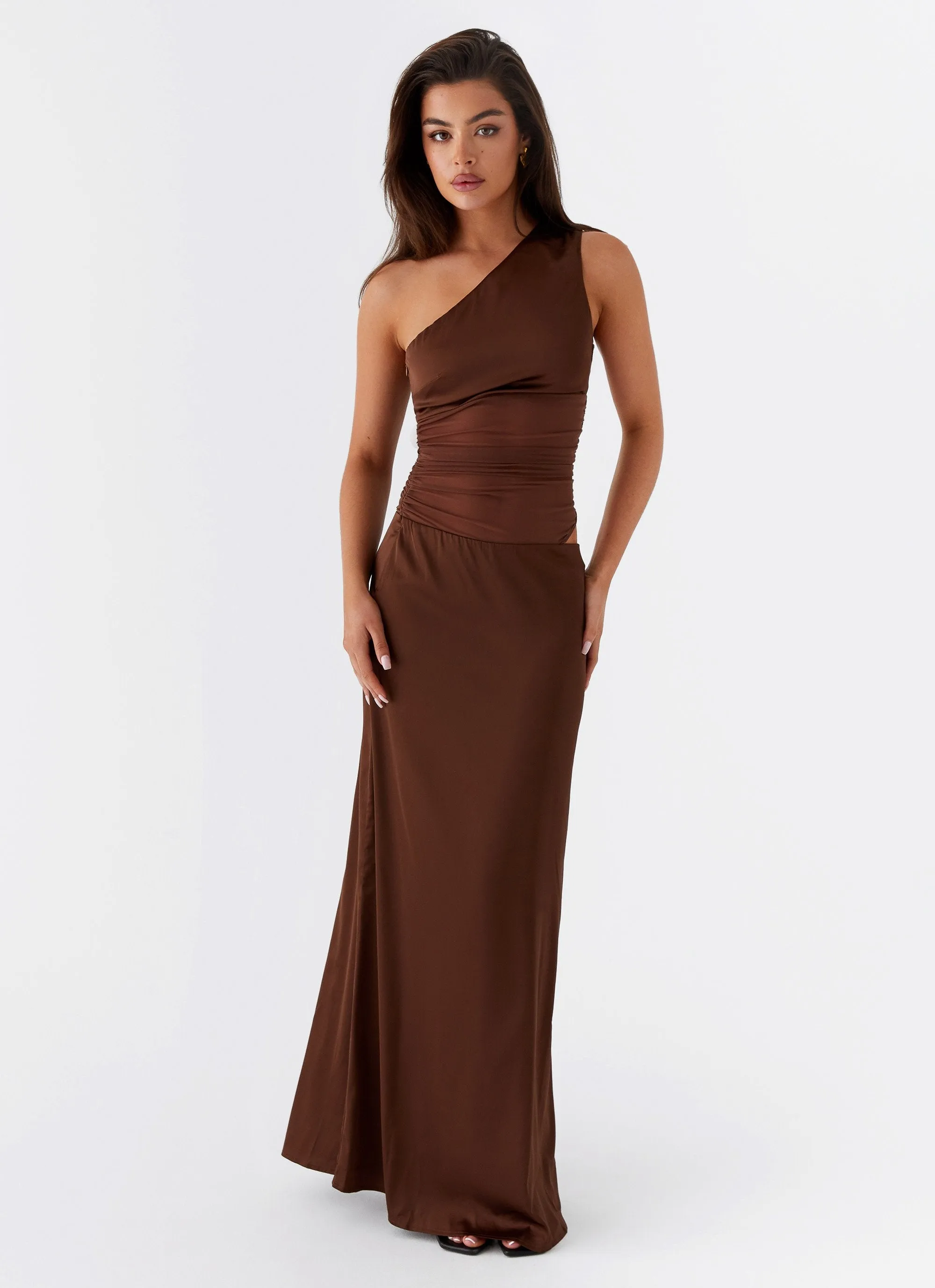 Airy Feel Juliette Maxi Dress - Chocolate
