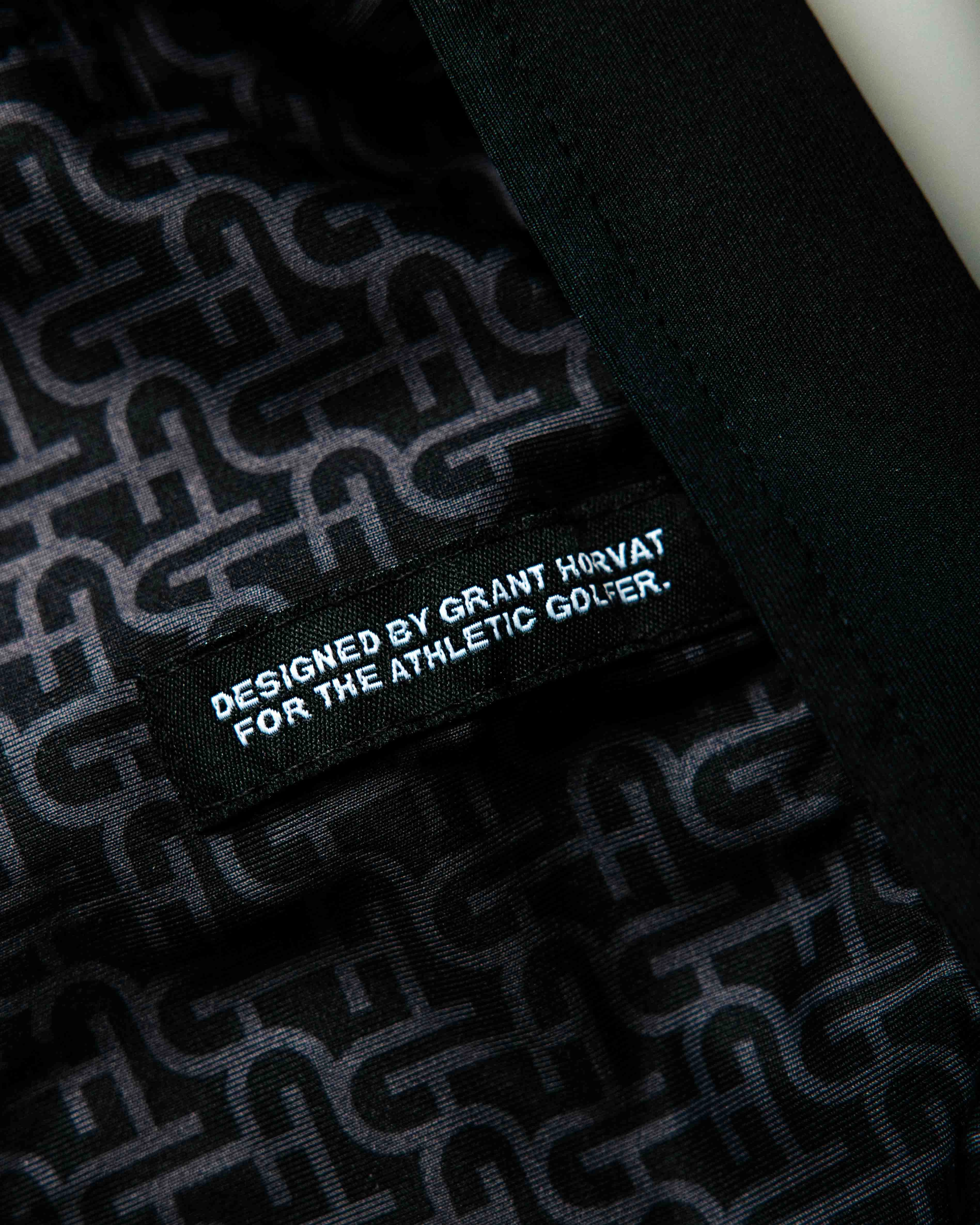 LayeredCuff Textured Weave Pattern Grant Horvat GH Classic Polo