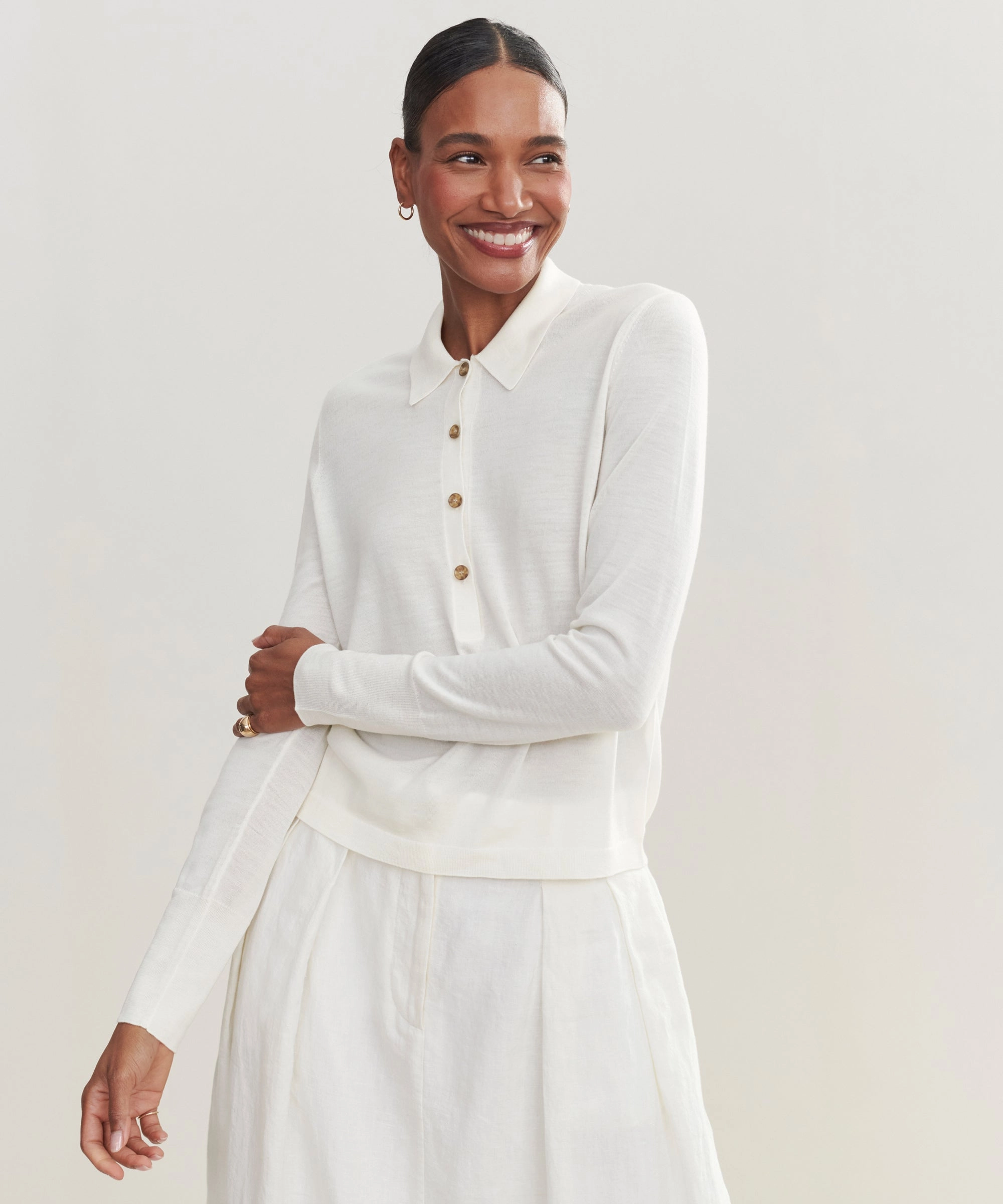 Grayson Pullover LayeredNeckline