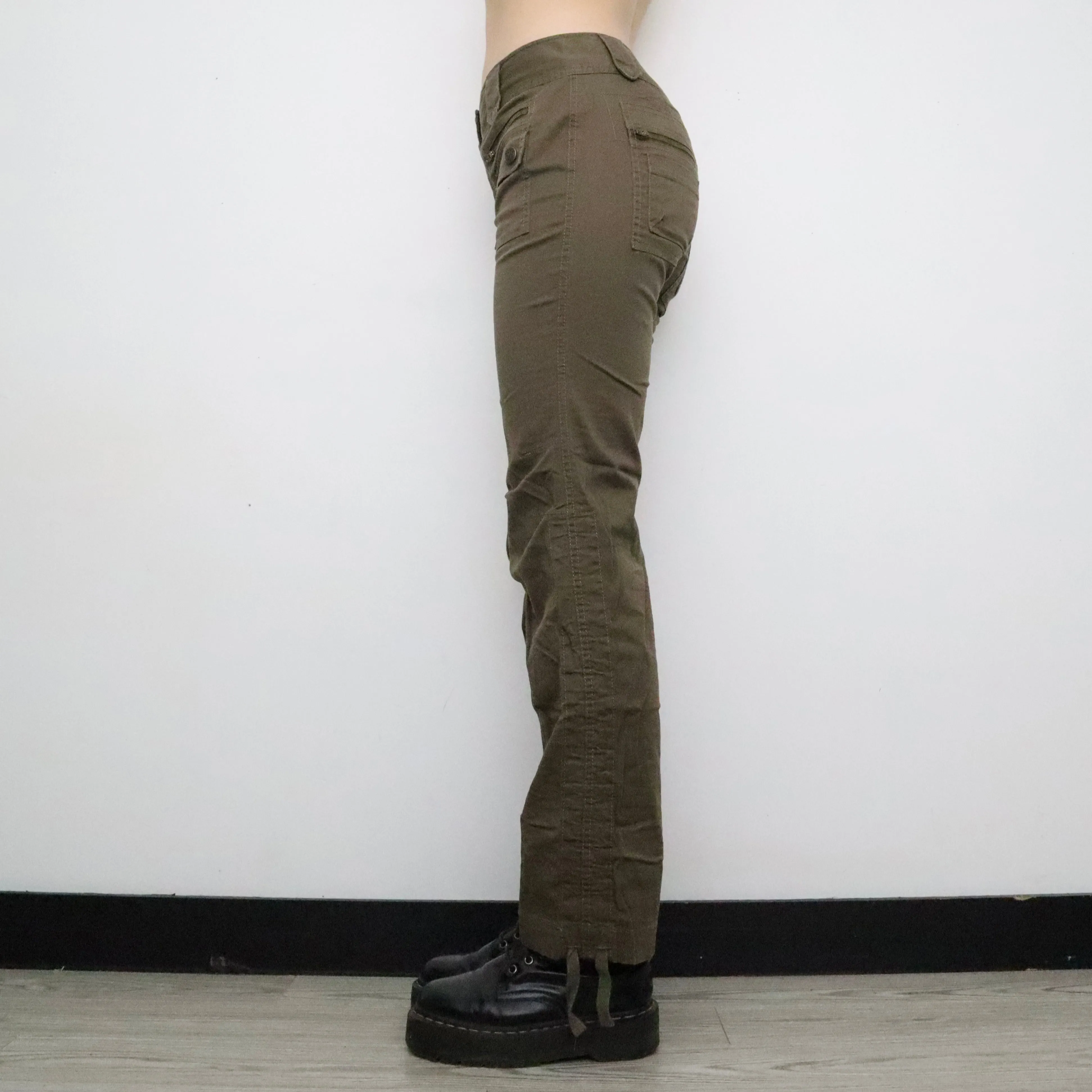 Green Cargo Pants (Small)