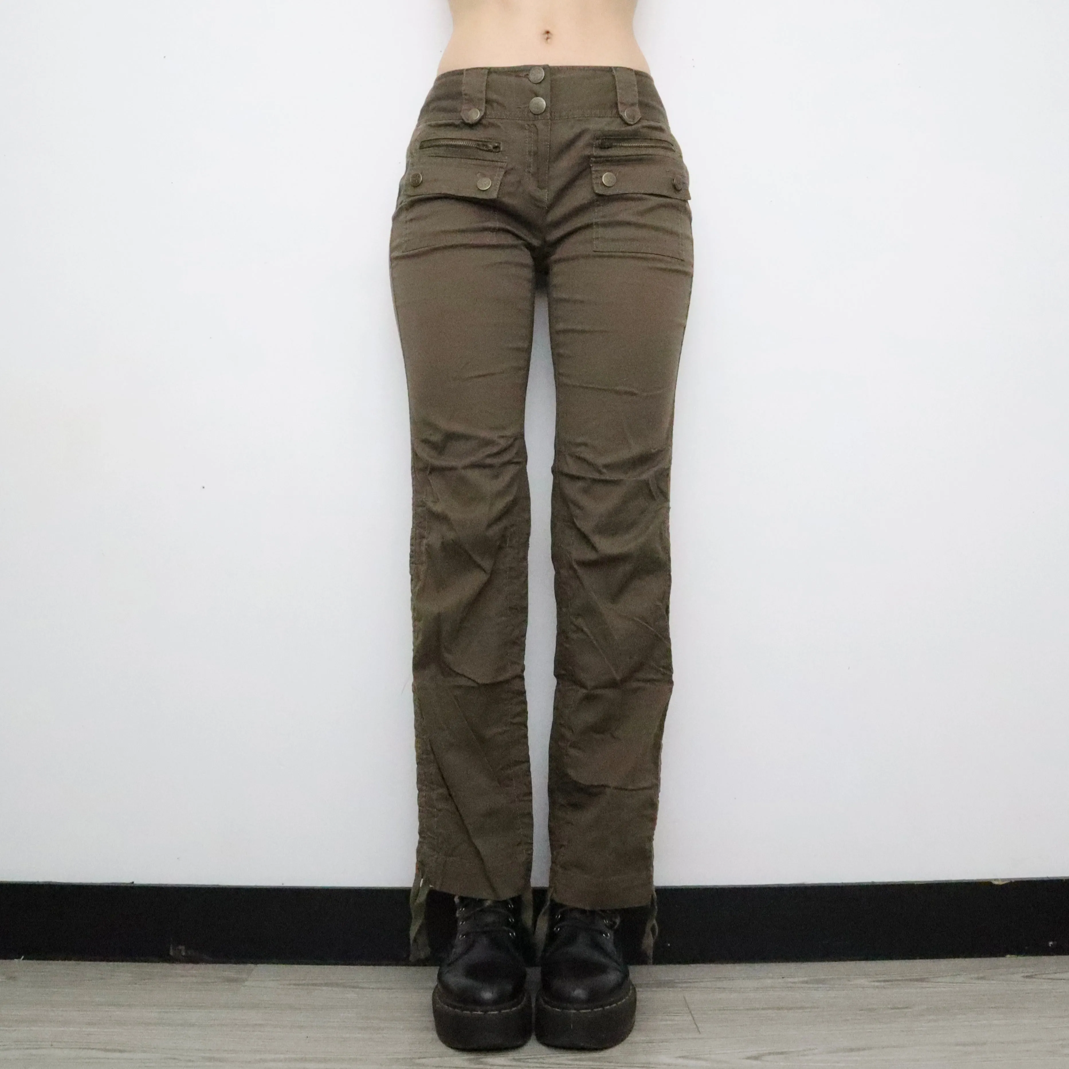 Green Cargo Pants (Small)
