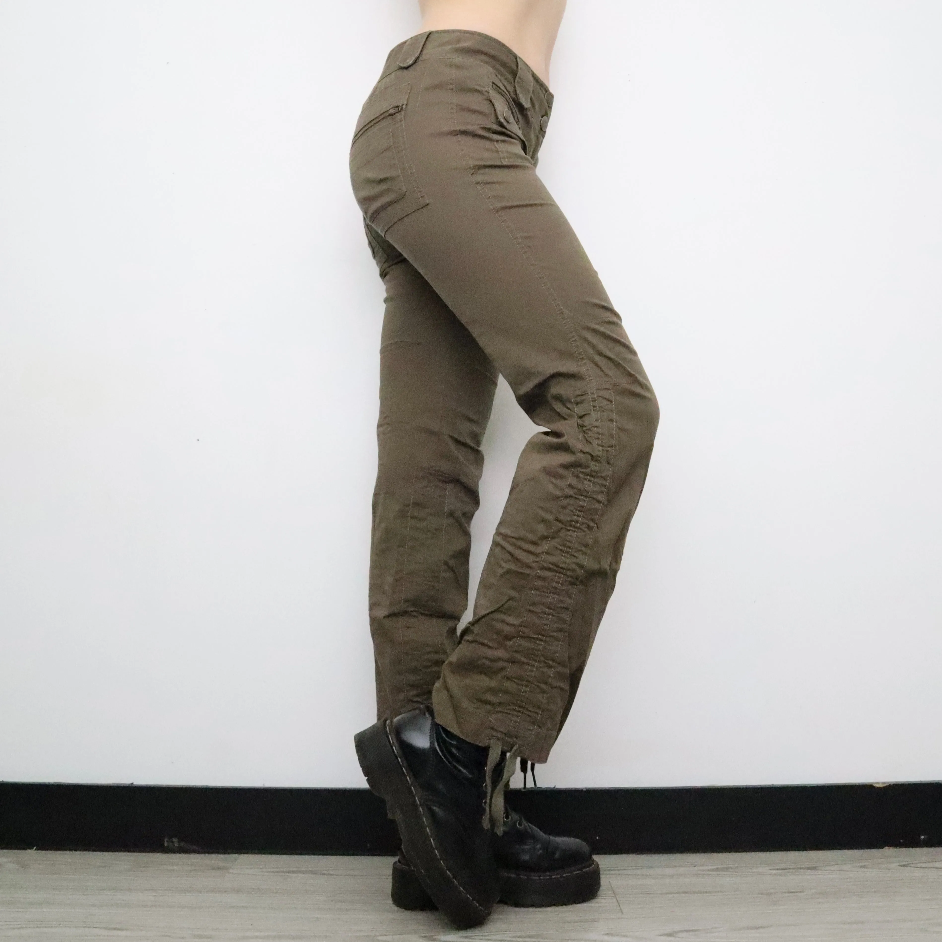 Green Cargo Pants (Small)
