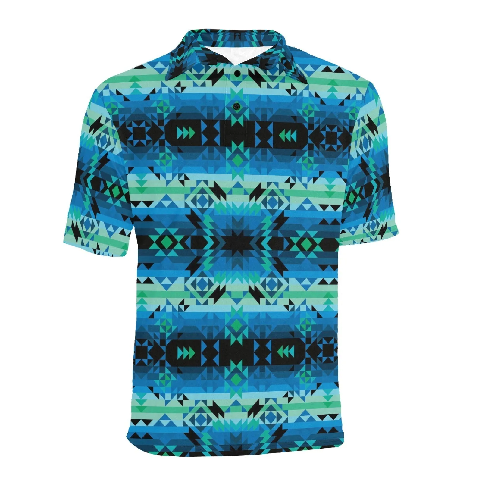 Green Star Men's Polo Shirt