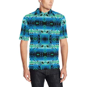 Green Star Men's Polo Shirt