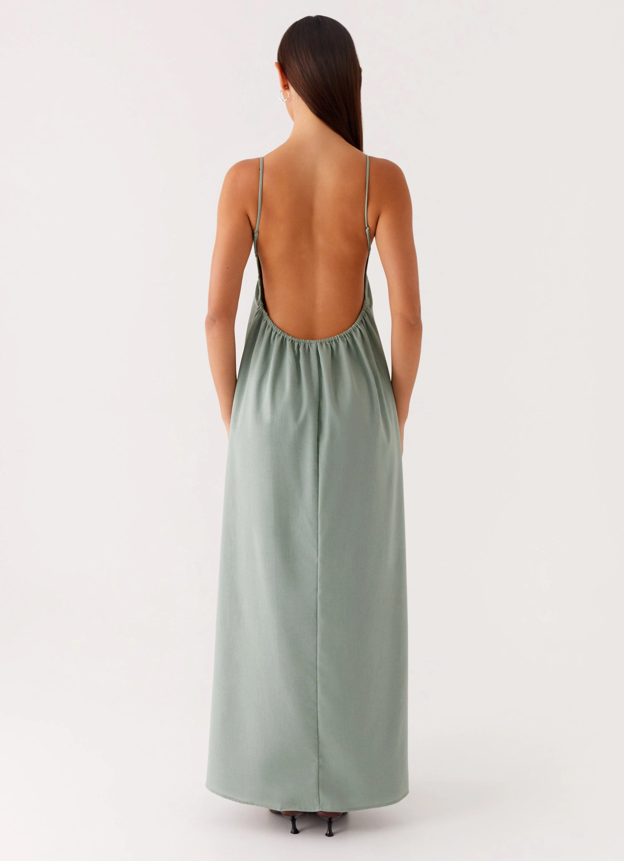 Smart Design Pop Texture Greer Maxi Dress - Sage