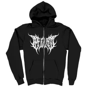 Grindcore Zip Up Hoodie (Black)