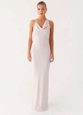 Modern Fit Opal Glow Maxi Dress - Off White
