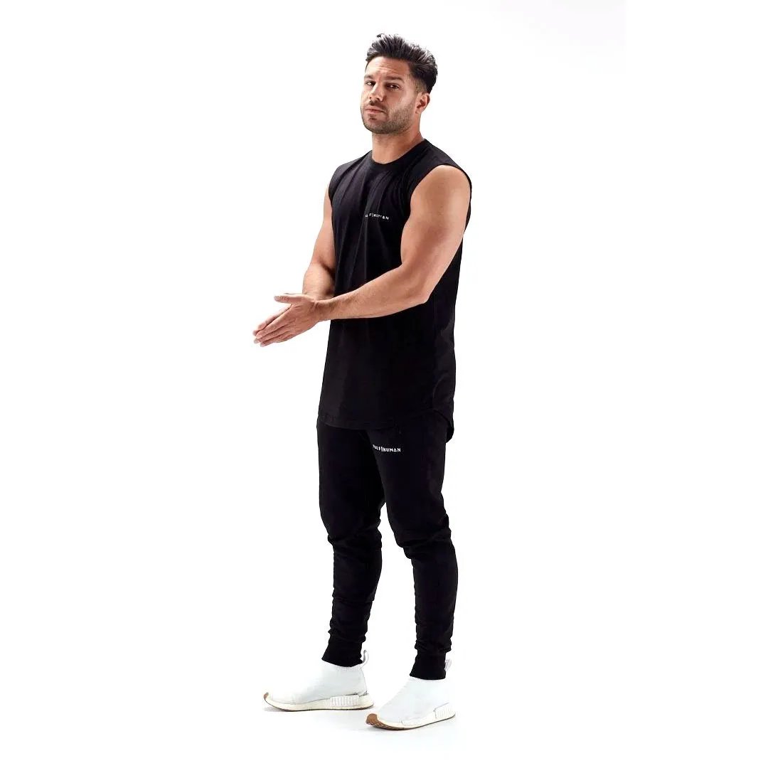 Half Human Mens Sleeveless T-Shirt