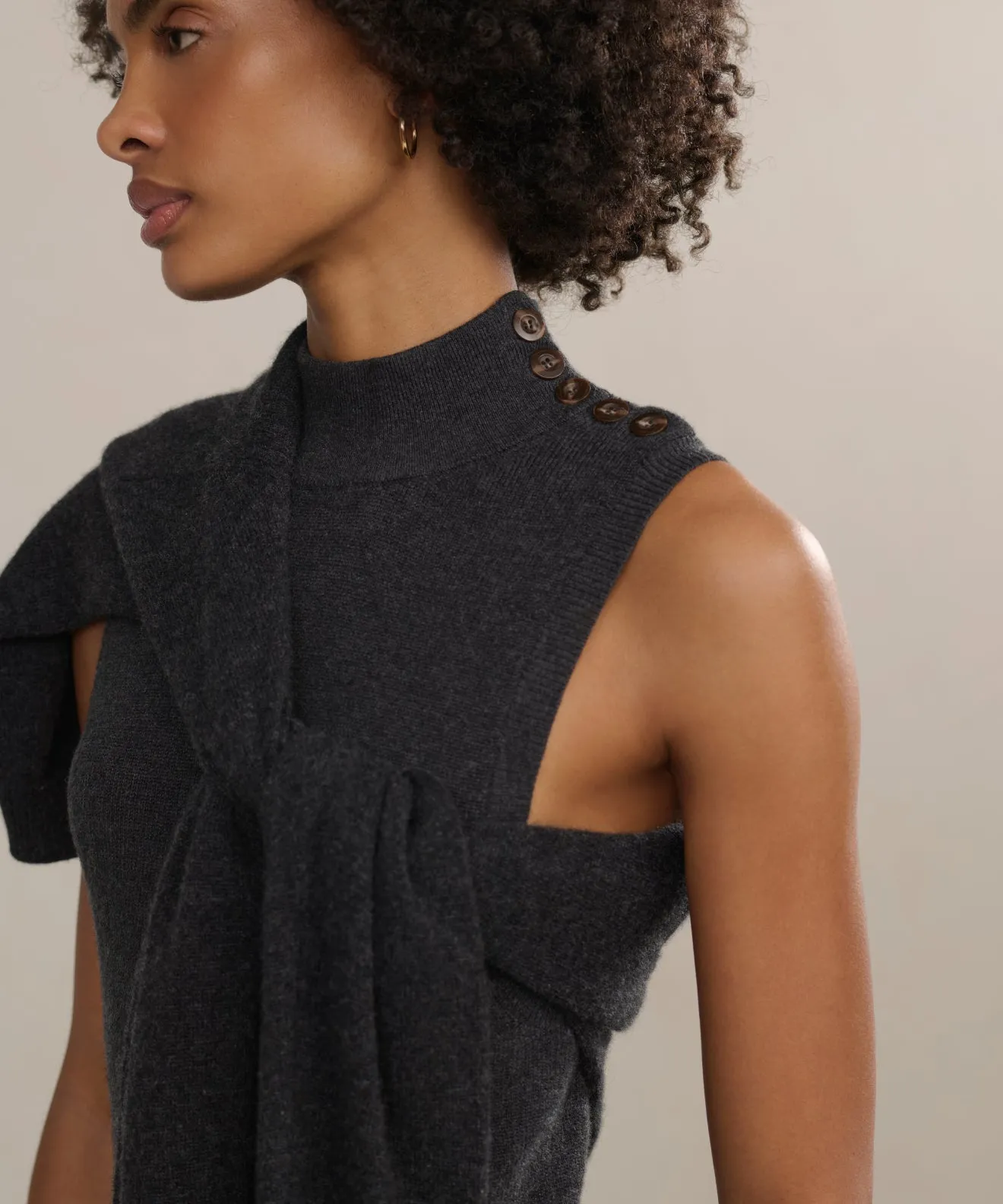 Celia Sweater Dress Jewel Accent
