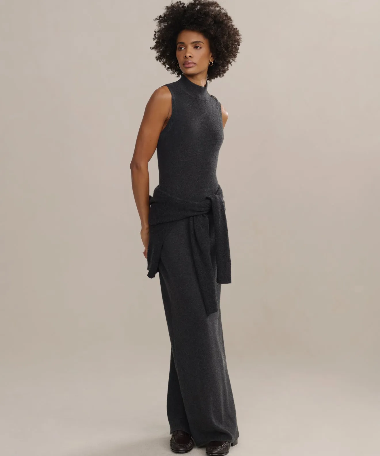 Celia Sweater Dress Soft Vibes Artisanal-Detail