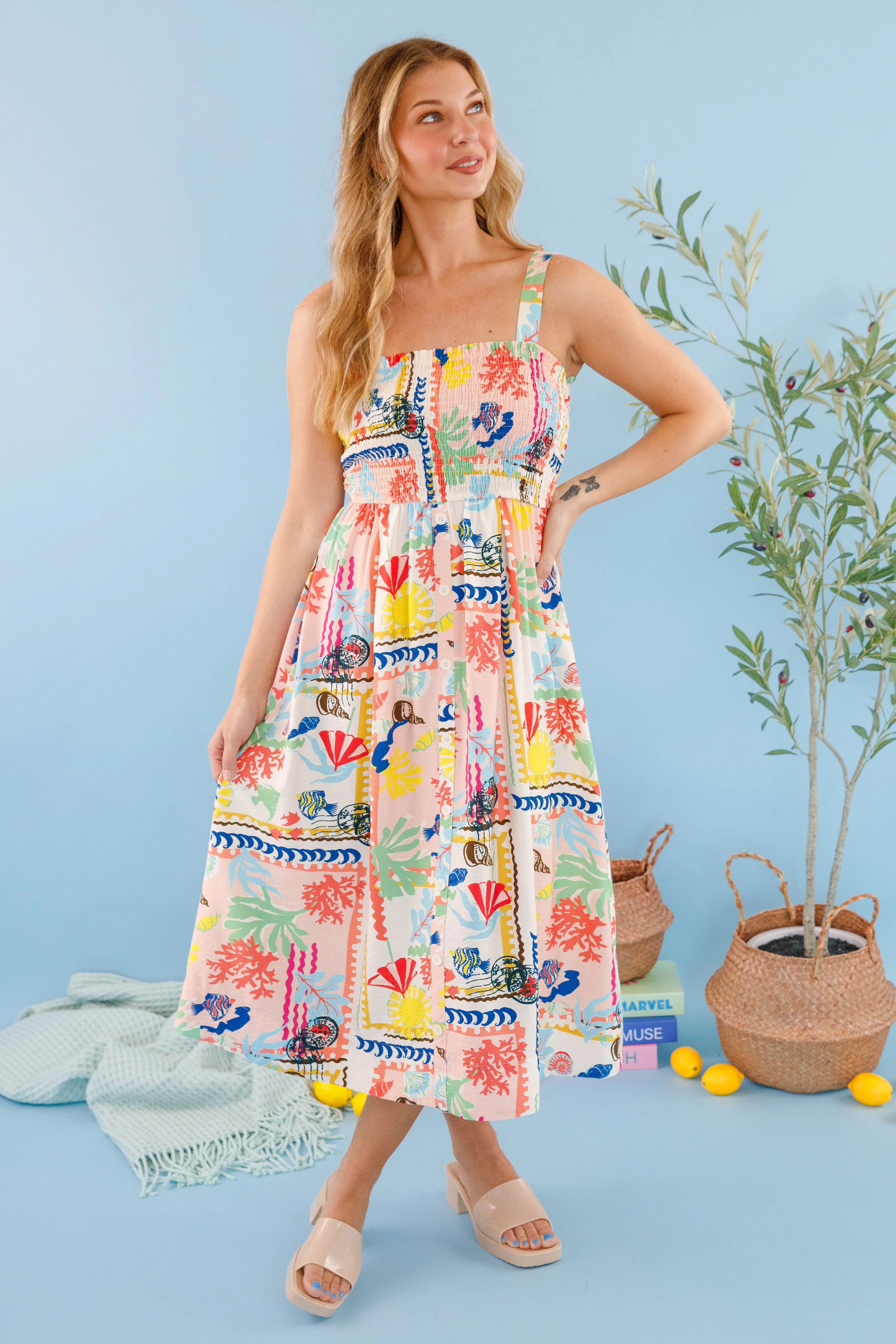 Classic and Modern Holiday Wear Happiest I've Been Midi Dress