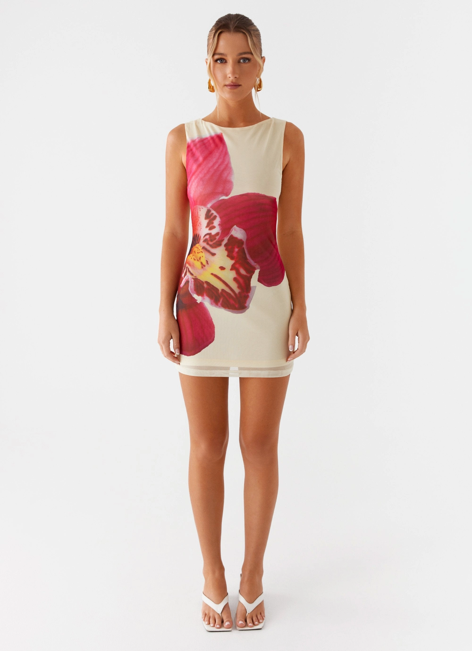 Versatile and Comfortable single wear Happy Hour Mini Dress - Yellow