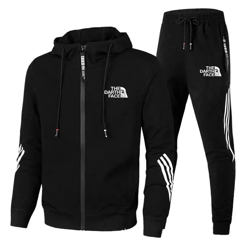 Harajuku Tracksuit Set for Men - Stylish Two-Piece Outfit