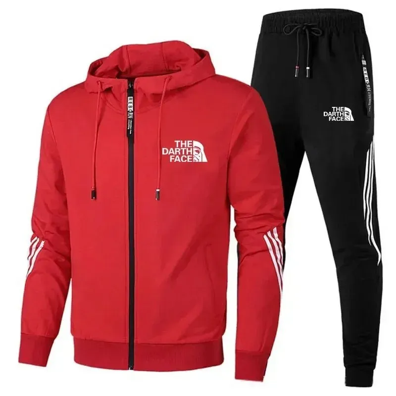 Harajuku Tracksuit Set for Men - Stylish Two-Piece Outfit