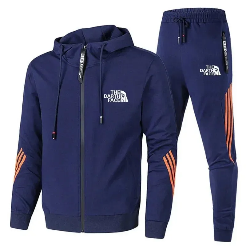 Harajuku Tracksuit Set for Men - Stylish Two-Piece Outfit