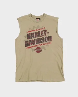 Harley Davidson Graphic Sleeveless T-Shirt - L