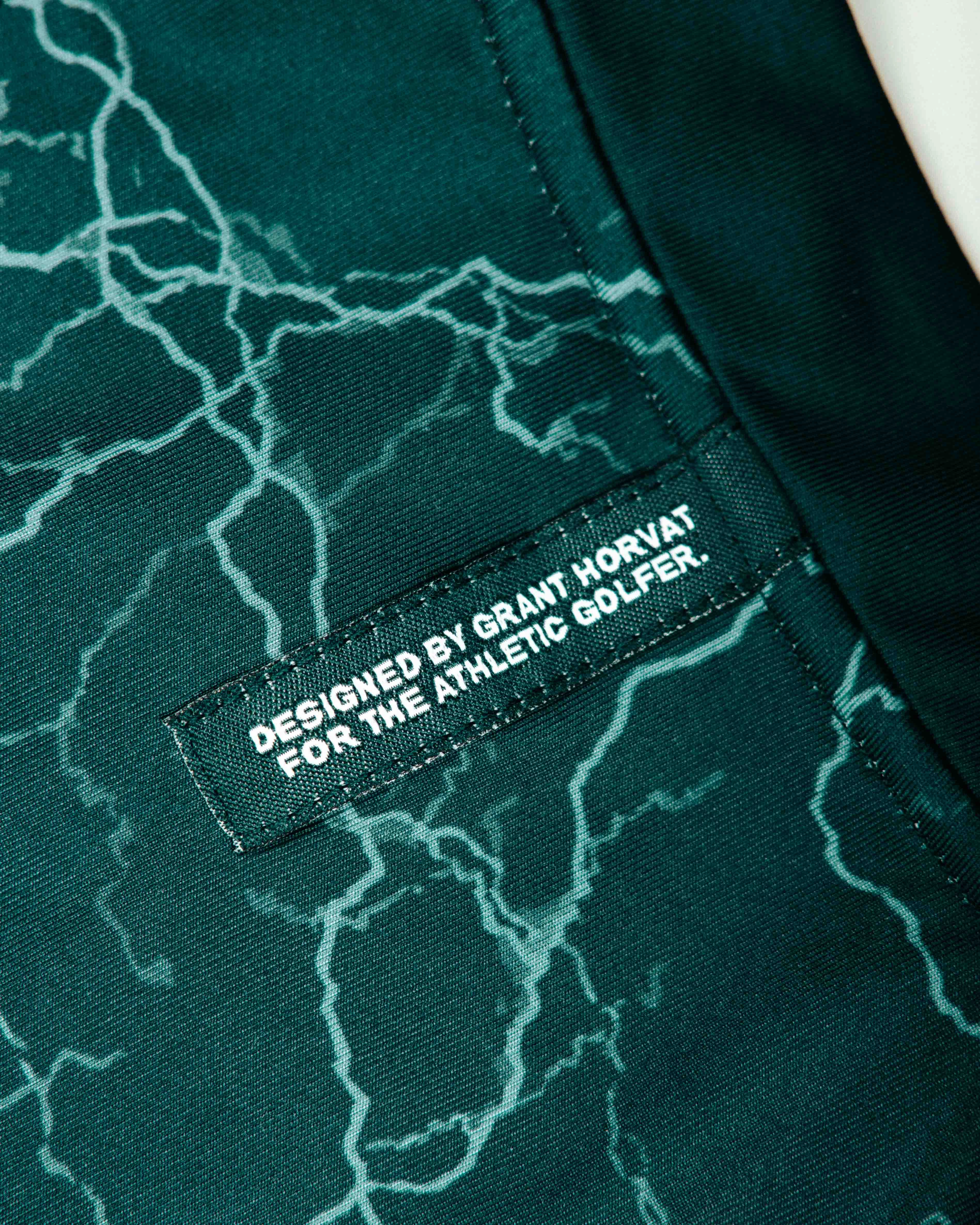 Sporty Sweatshirt Grant Horvat Green Bolt Classic Polo