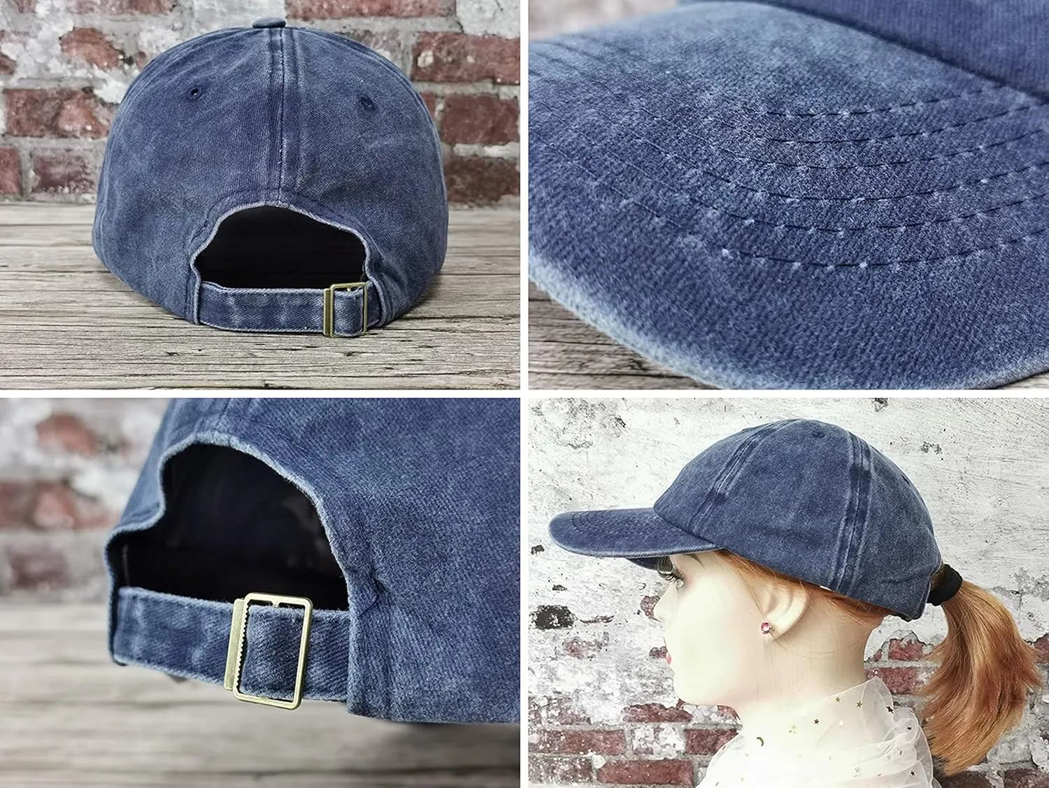 Hepandy Embroidered California Bear Hats