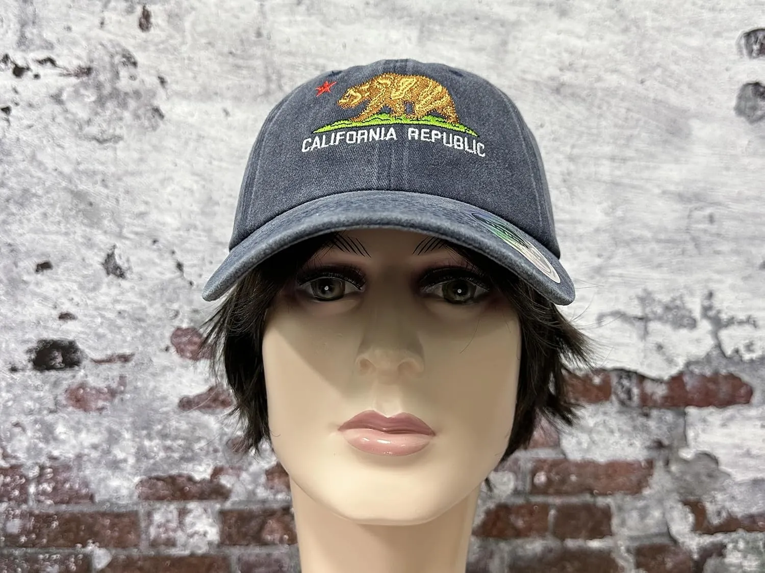 Hepandy Embroidered California Bear Hats