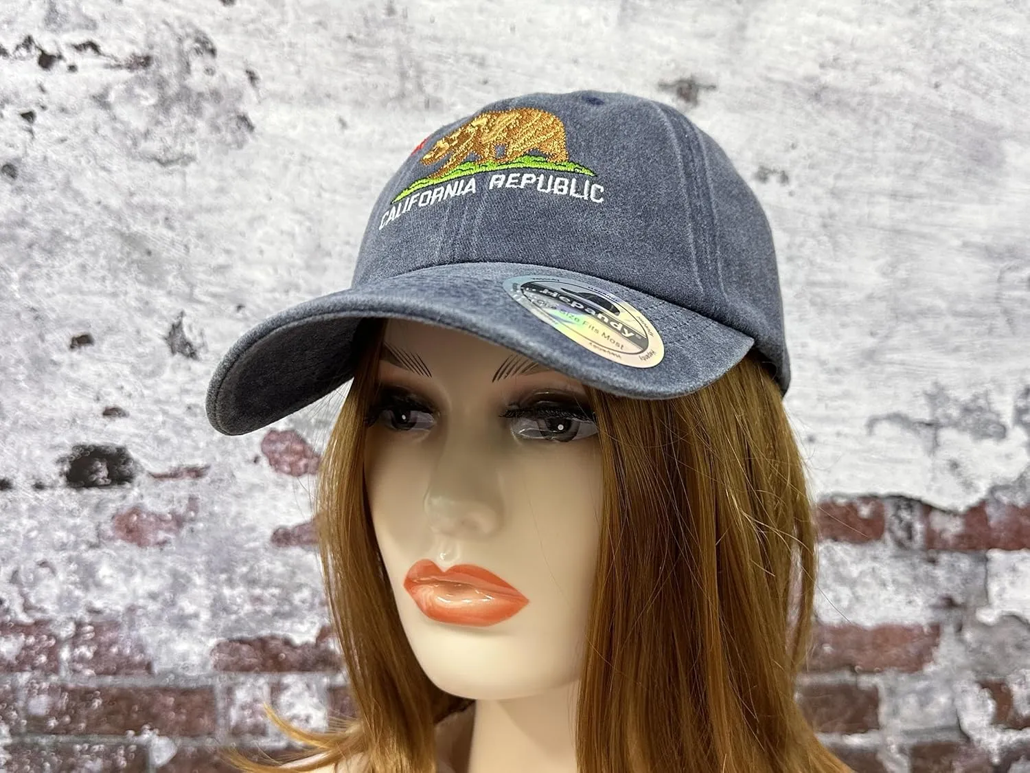 Hepandy Embroidered California Bear Hats