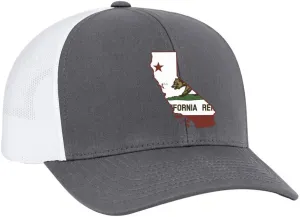 Heritage Pride Embroidered State Flag Mesh Back Trucker Hat