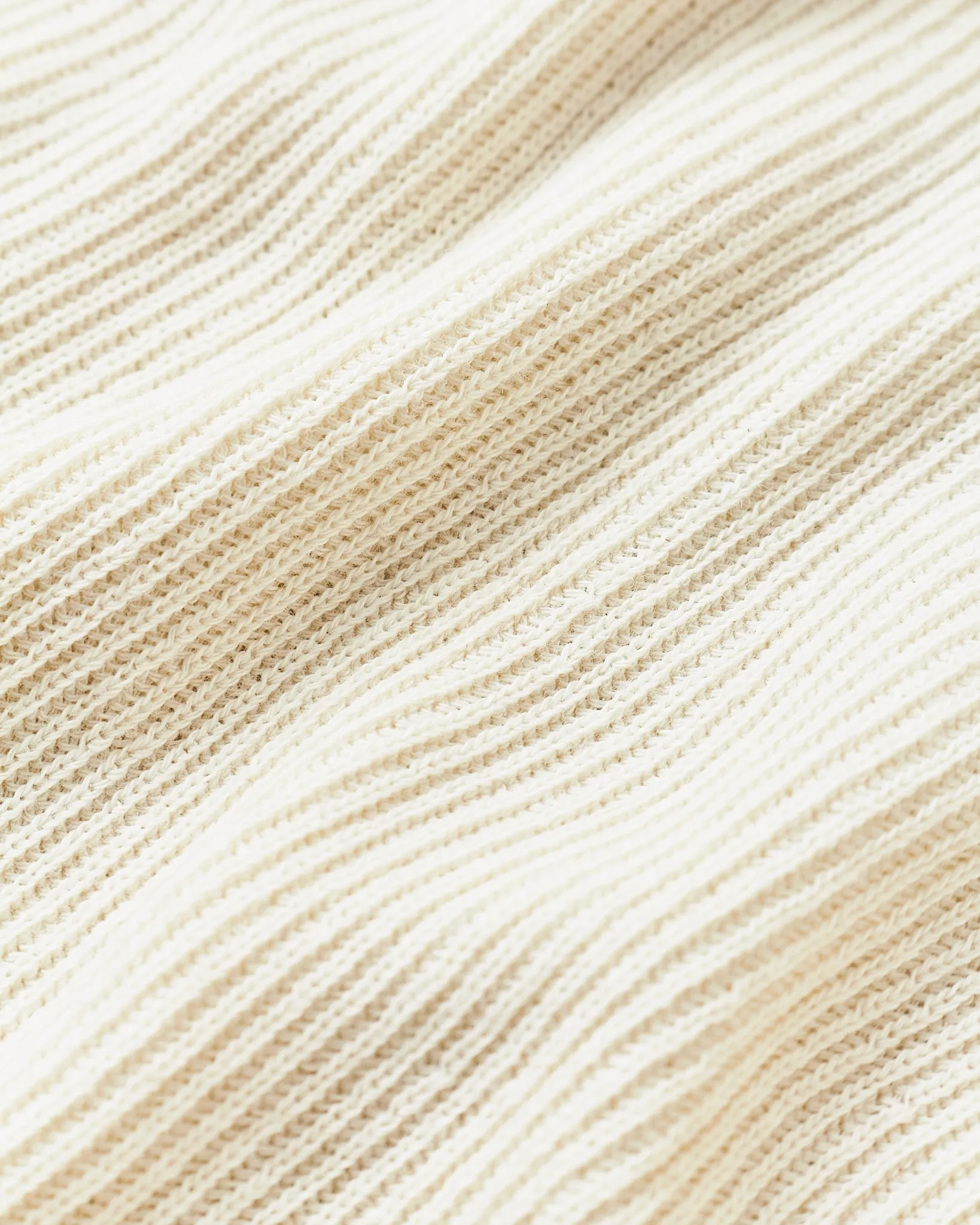 Hermansson Long Sleeve Ribbed Cotton Henley Shirt