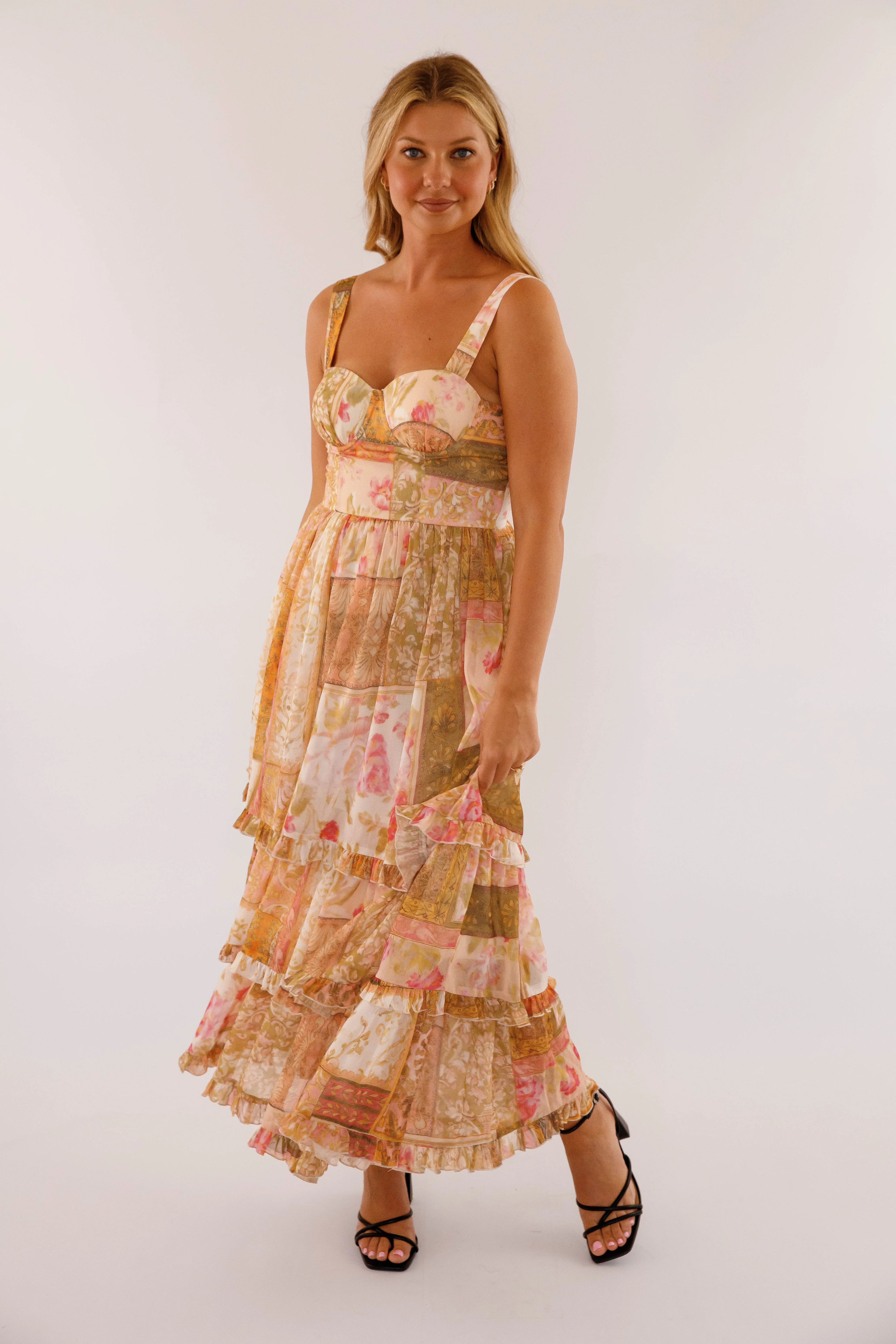 Dressed For Drama Maxi Dress Young Edge