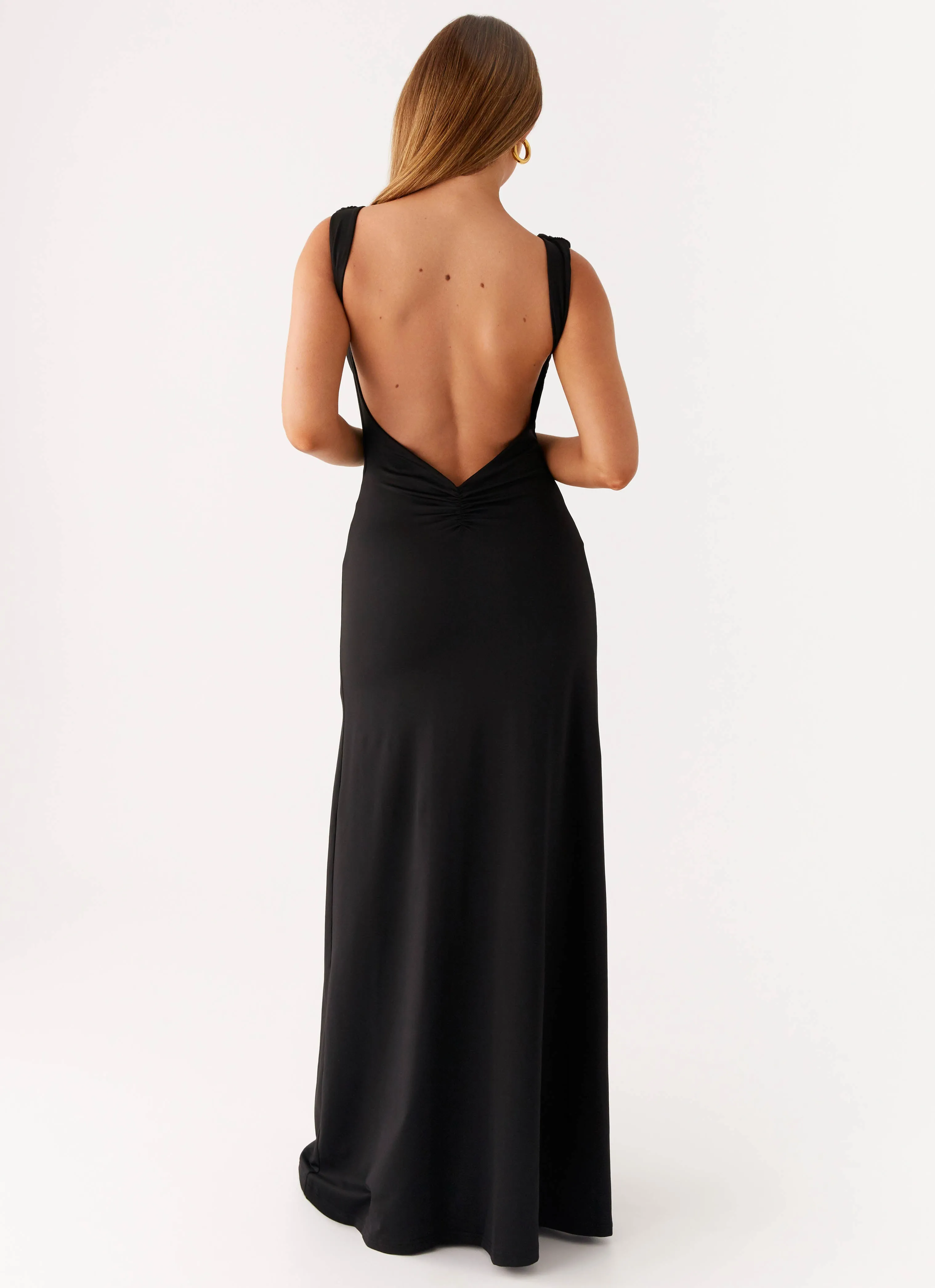 Phianne Maxi Dress - Black Timeless Shape Comfortable Design Wear