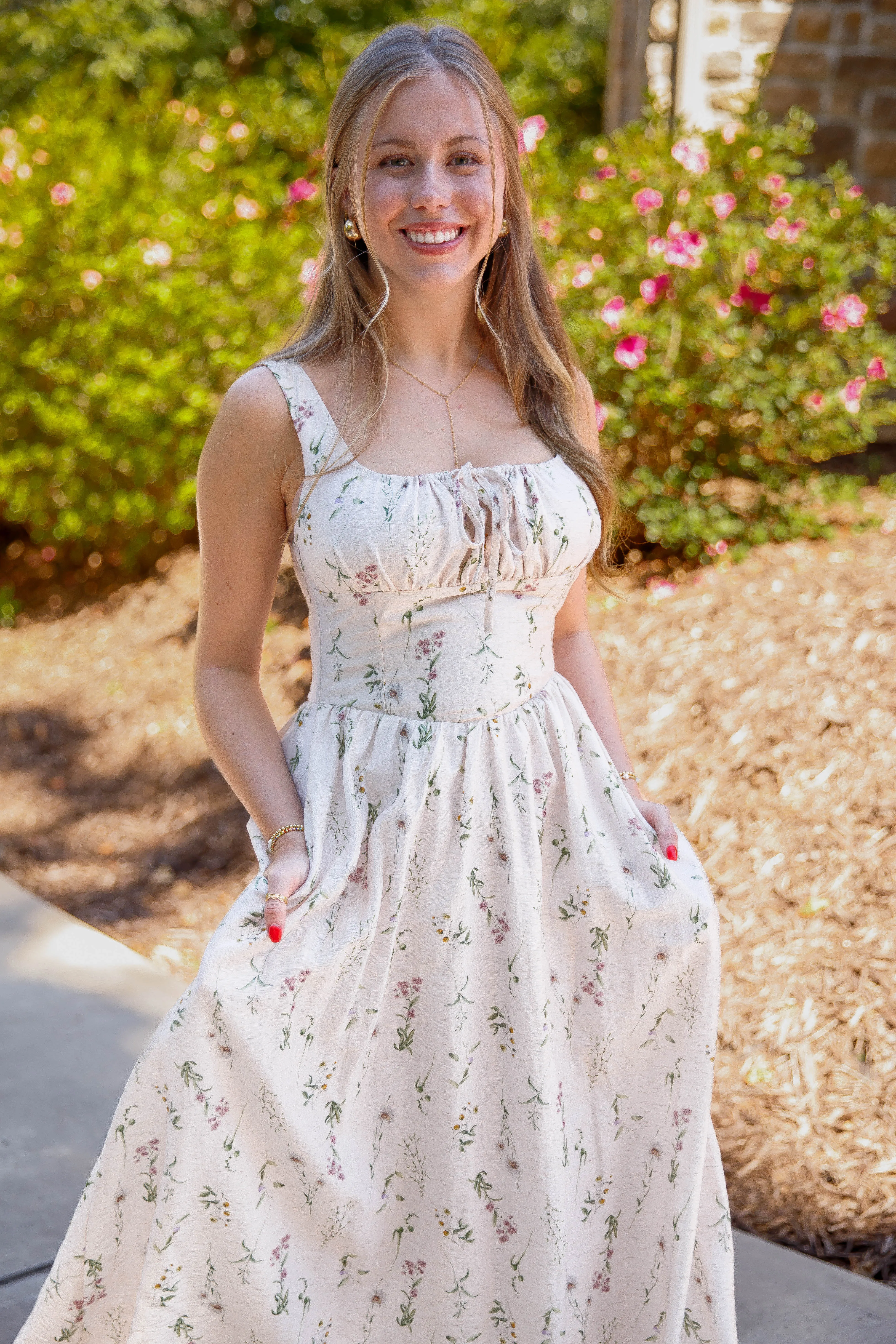 Daytime Mood Hidden Treasures Midi Dress