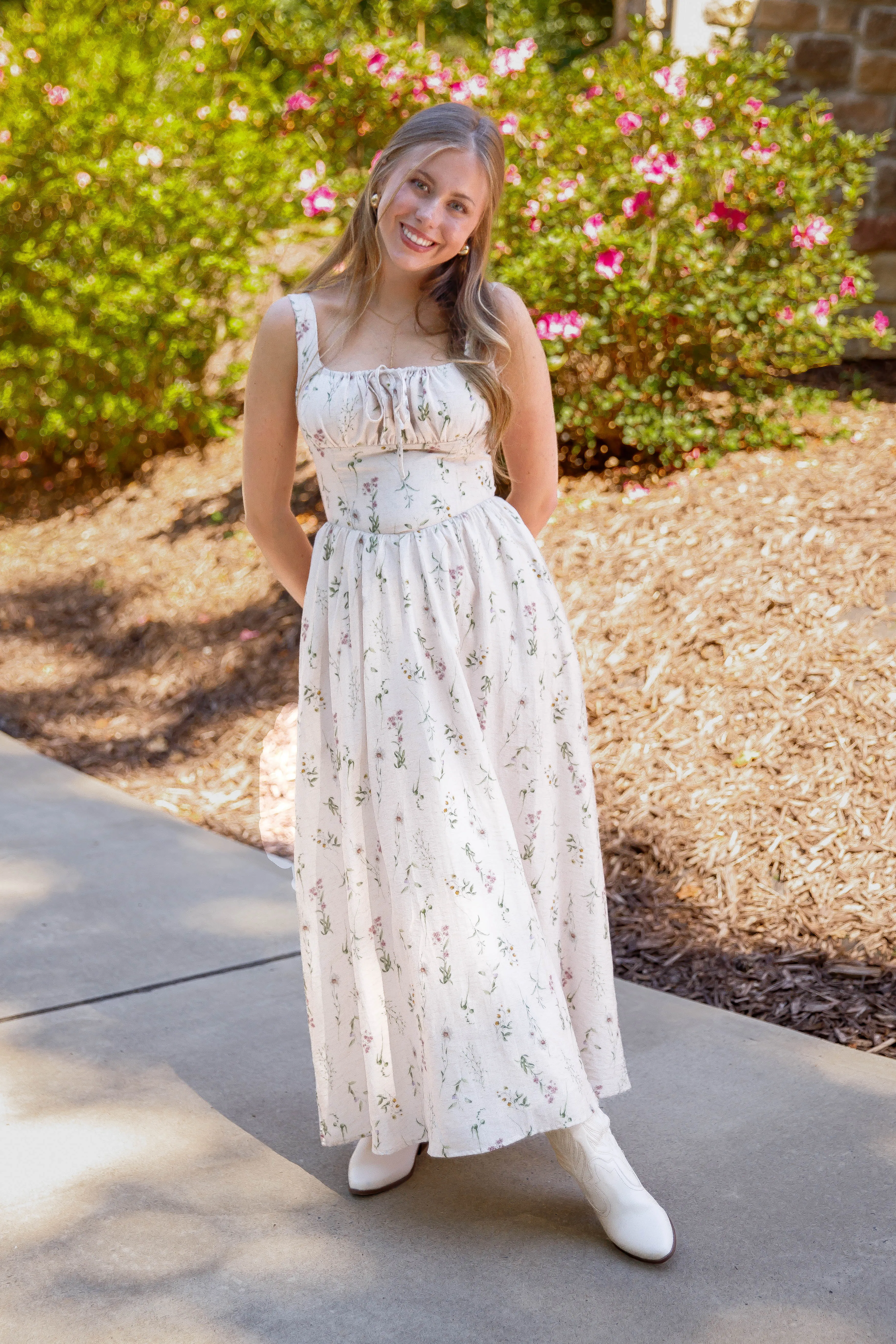 Hidden Treasures Midi Dress Form Fit