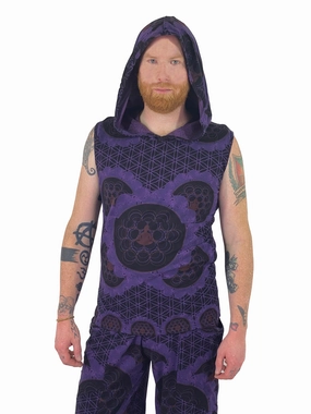 Vertex Tank Warm Hoodie Casual Wear