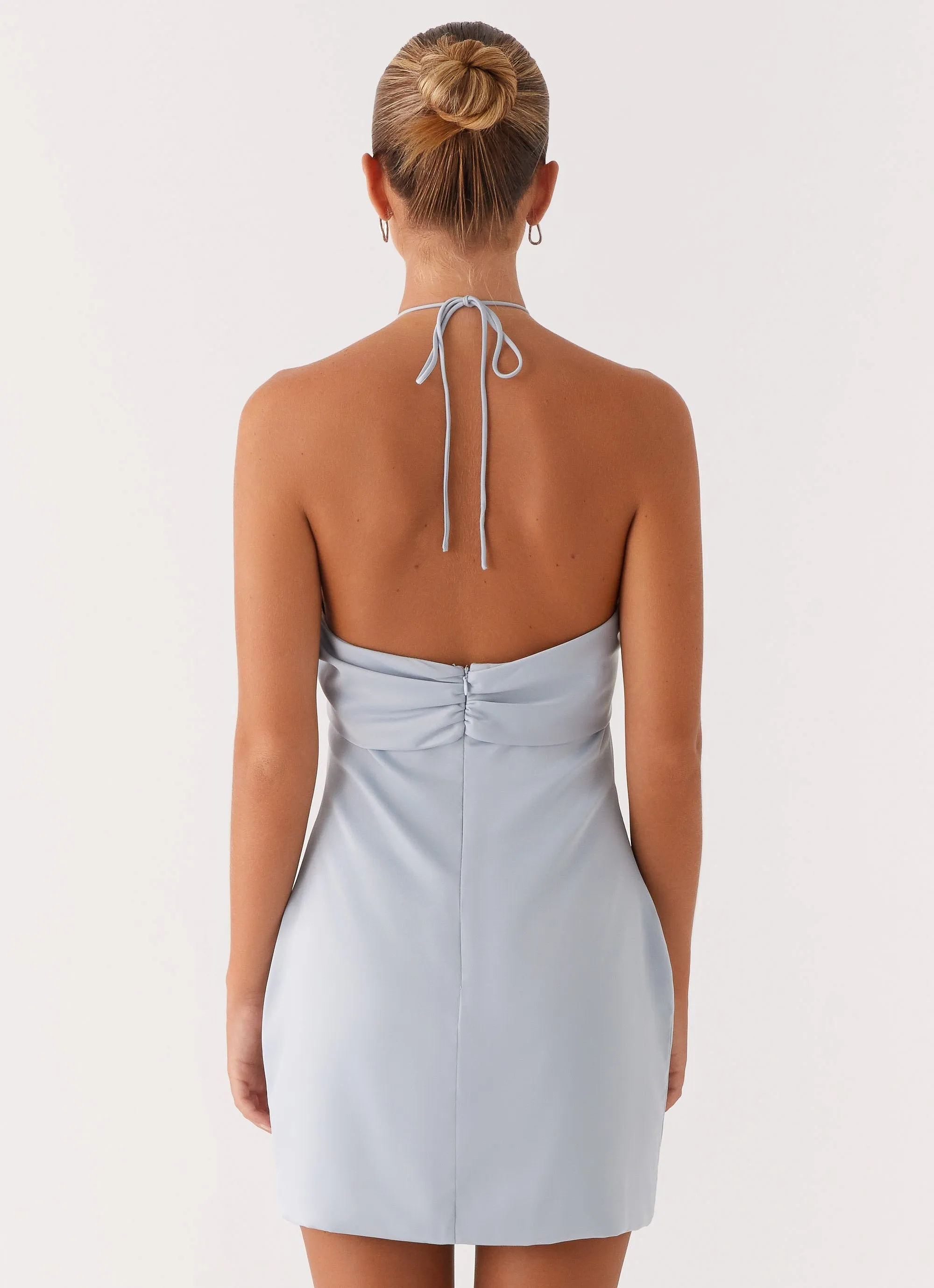 City-Style Breezy Style Cecelia Mini Dress - Blue