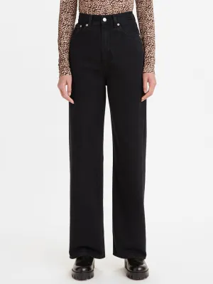High Loose Relaxed Straight Fit Jeans