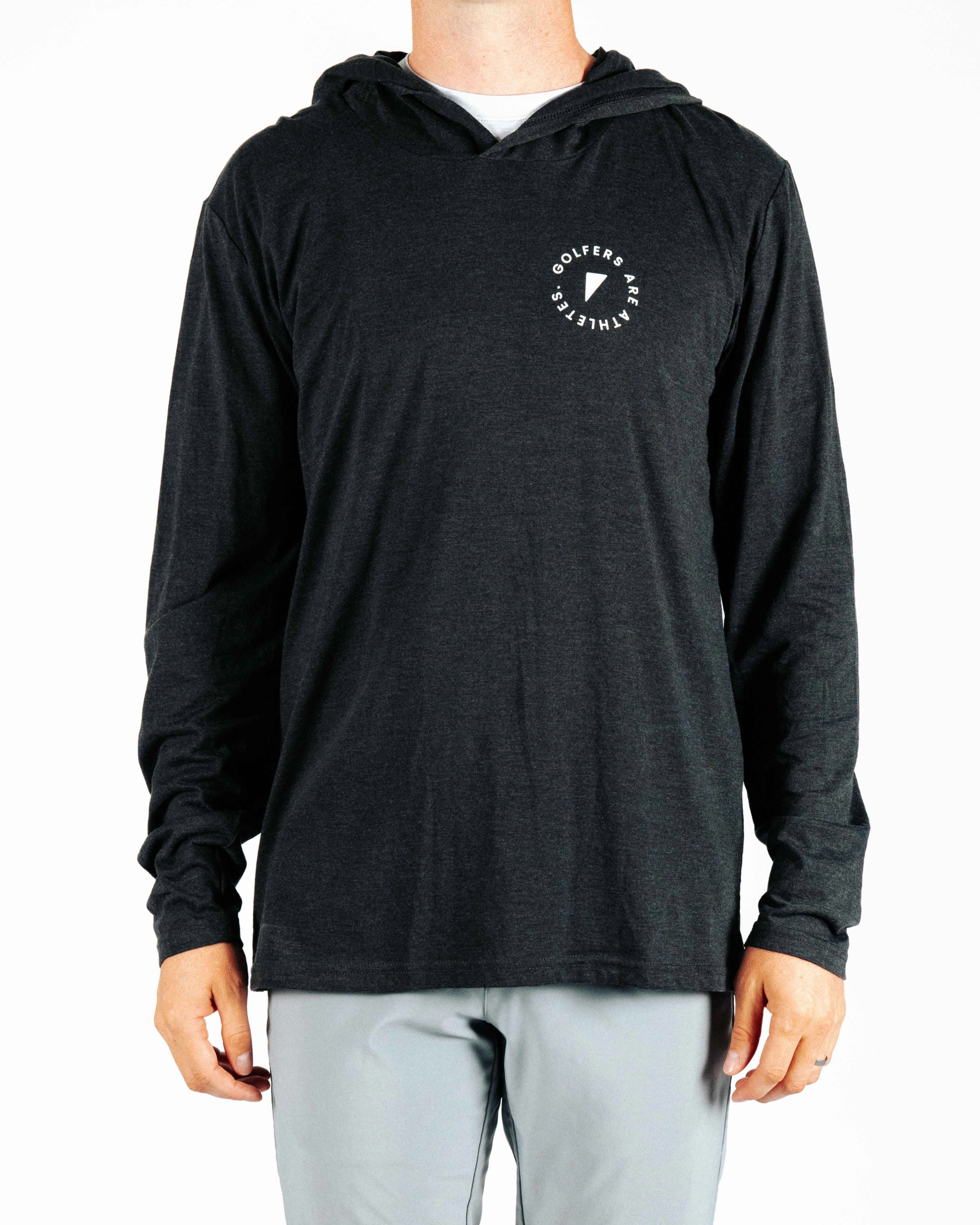 Golfers Are Athletes Athletic Hoodie Breathable3DKnit Bamboo Fiber Fabric