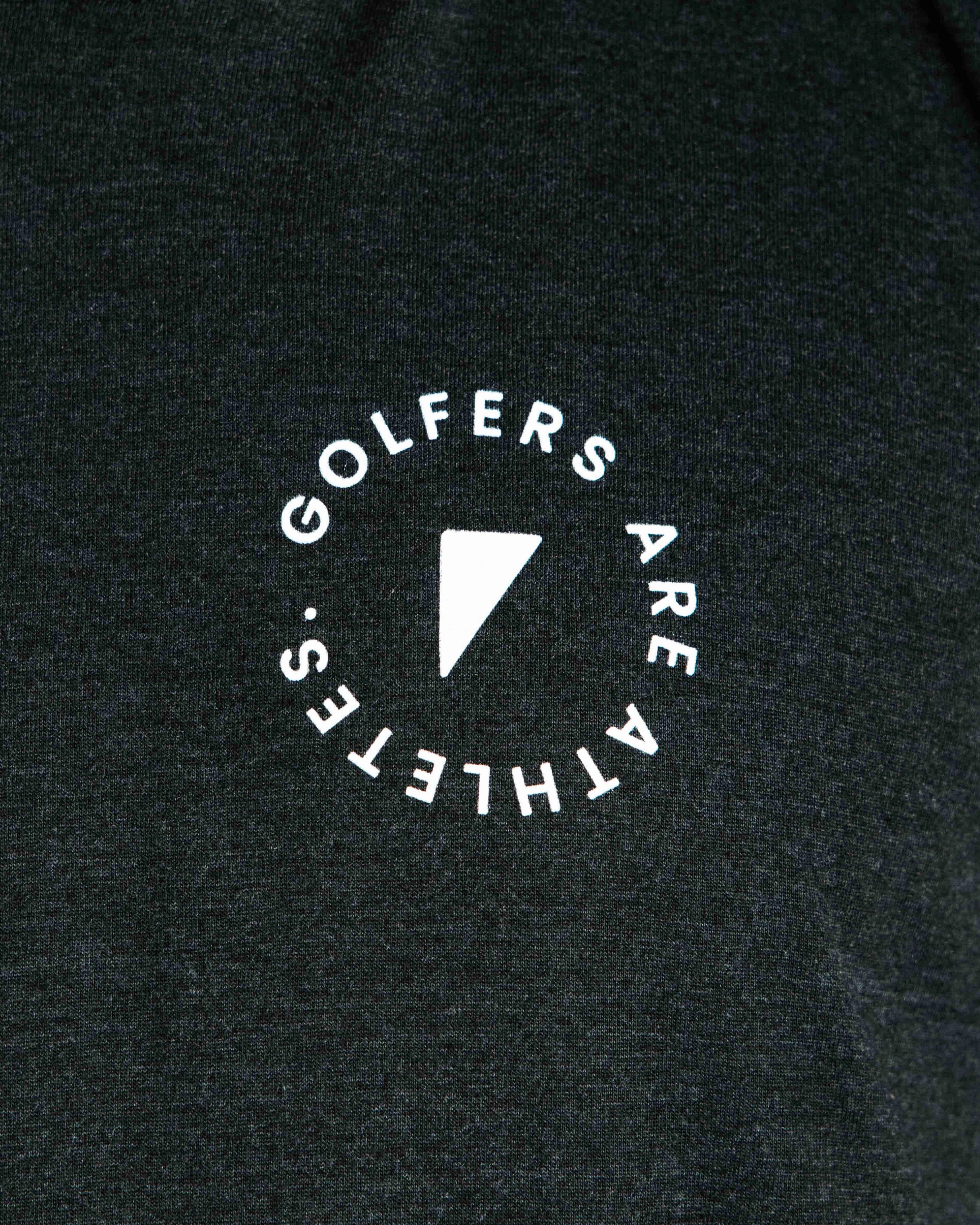Golfers Are Athletes Athletic Hoodie EcoDyeProcess